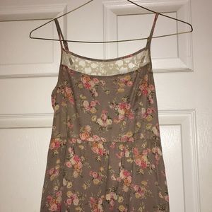 American Rag lace and flower high-low dress!